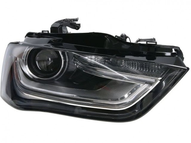 Audi A4 B8 2012.02.02-2015.06.01 utángyártott új jobb első fényszóró Bi-XEN. D3S/LED+nap.f. (nem kany.k.) TYC*
