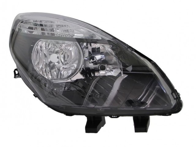 Renault Megane Scenic 2009.06.01-2012.01.31 utángyártott új jobb első fényszóró 2H7 (motoros) DEPO