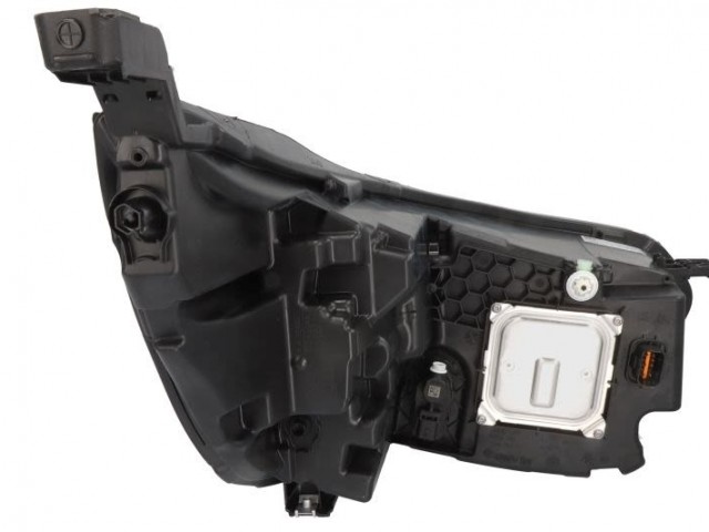 Renault Trafic 2021.04.01-  utángyártott új bal első fényszóró LED (motorral) feliratok nélk DEPO
