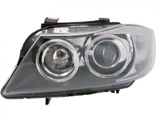 BMW 3 E90 2005.03.01-2008.08.31 utángyártott új bal első fényszóró D1S/H7 Bi-Xenon (motorral) TYC