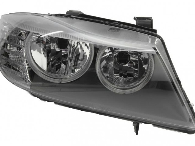 BMW 3 E90 2008.09.01-2011.10.31 utángyártott új jobb első fényszóró 2H7 fekete h.4a.+ Kombi (motorral) TYC