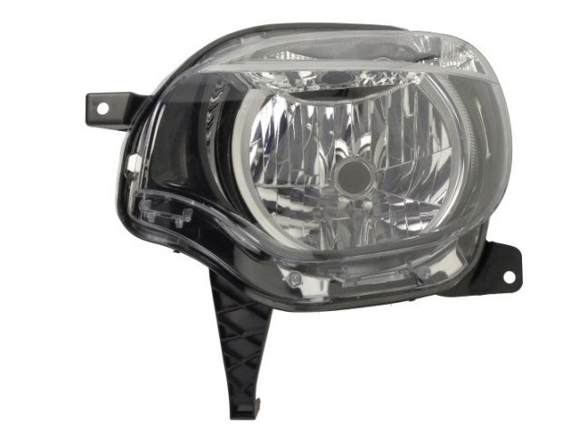 Renault Twingo 2014.01.01-  utángyártott új bal első fényszóró H4/PY21W DEPO