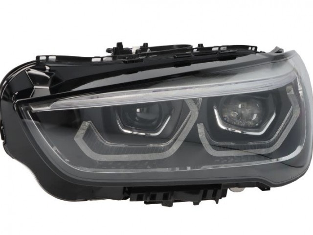 BMW X1 (F48)   2019.01.01- utángyártott új bal első fényszóró LED (motorral) elektr. nélk. TYC