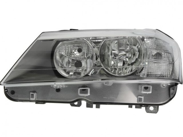 BMW X3 (F25) 2010.12.01-2018.08.31 utángyártott új bal első fényszóró H7/H7 (motorral) TYC