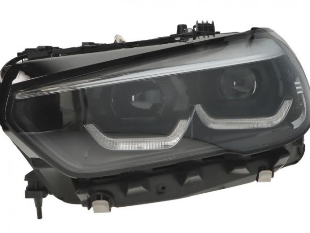 BMW X5 (G05/G18/F95) 2018.11.01-2023.04.01  utángyártott új bal első fényszóró LED elektr.nélkül (motorral) TYC