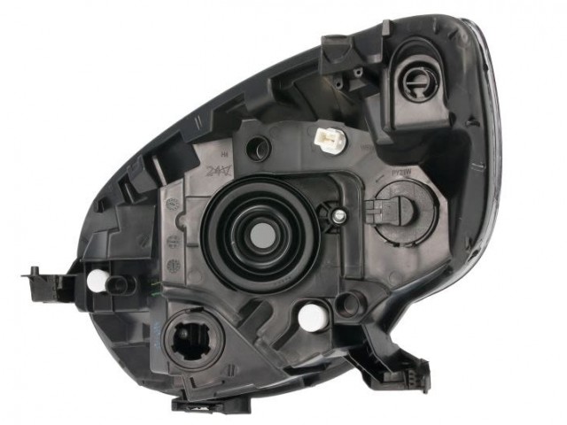 Citroen C1 2005.01.01-2014.02.28 utángyártott új jobb első fényszóró H4 (motoros) TYC