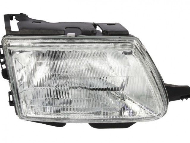 Citroen Saxo  1996.04.01-1999.08.31 utángyártott új jobb első fényszóró H4 (belülr. áll. is) TYC