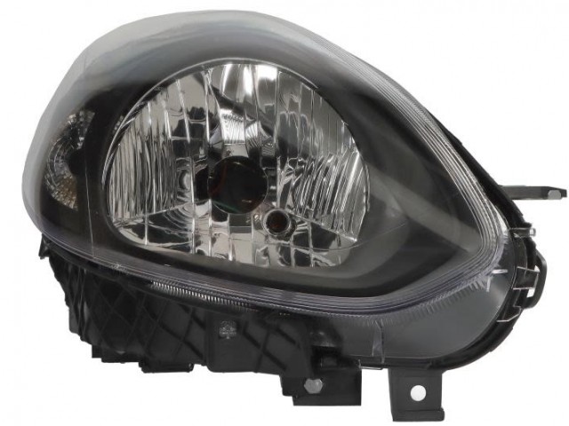Fiat Punto Evo 2009.12.01-2011.12.31 utángyártott új jobb első fényszóró H4 Abarth design (motorral) TYC