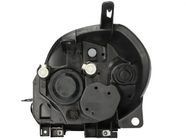 Fiat Punto Evo 2009.12.01-2011.12.31 utángyártott új jobb első fényszóró H4 Abarth design (motorral) TYC