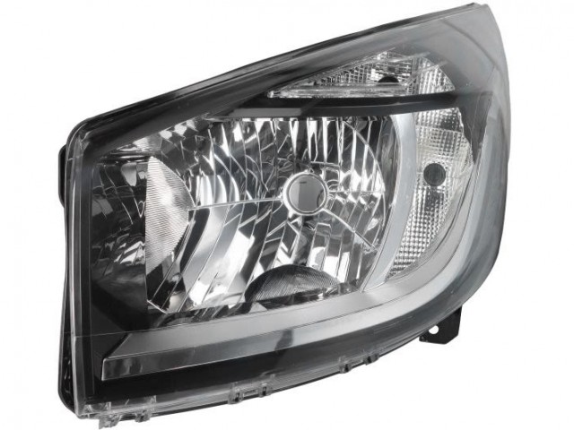 Fiat Talento 2016.05.01-2021.12.31 utángyártott új bal első fényszóró H4 (motoros) TYC