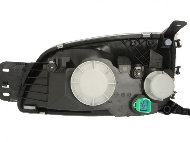 Ford Fiesta 1999.09.01-2002.03.31 utángyártott új jobb első fényszóró H4 (motorral) TYC