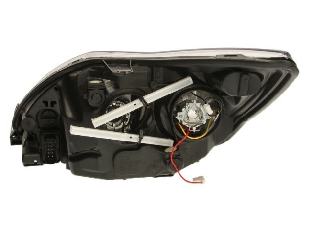Ford Focus II.  2007.09.01-2011.02.28  utángyártott új jobb első fényszóró XENON króm házas (motorral) TYC