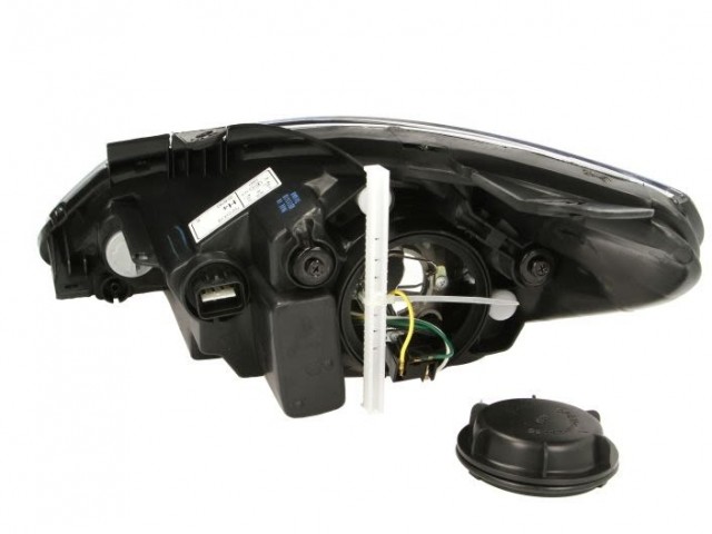 Hyundai I 10 2008.05.01-2010.12. utángyártott új jobb első fényszóró H4 (motorral) TYC