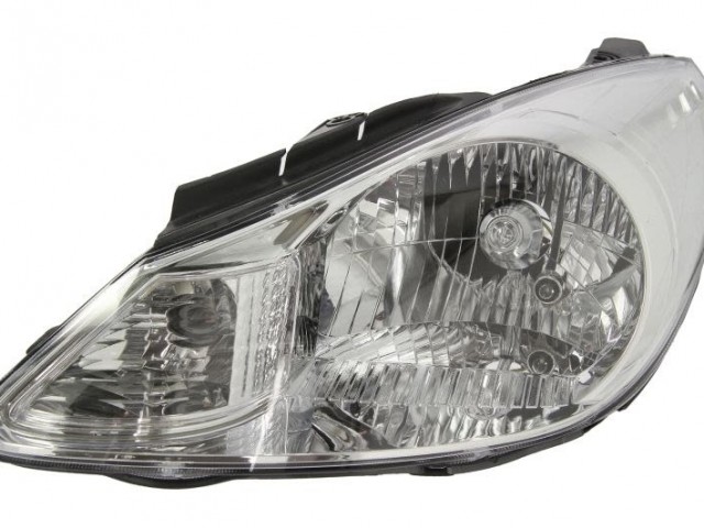 Hyundai I 10  2008.05.01-2010.12  utángyártott új bal első fényszóró H4 (motorral) TYC