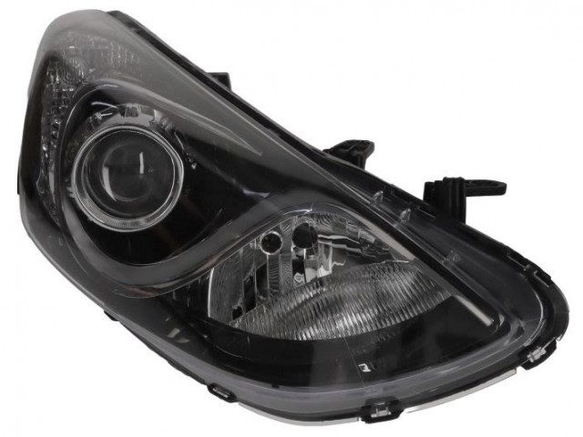 Hyundai I30 GD 2015.03.01-2017.01.01 utángyártott új jobb első fényszóró 2H7 króm házas (motorral) TYC