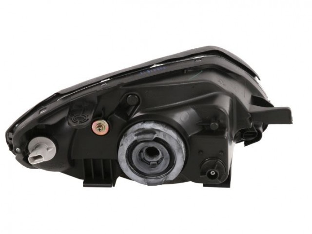 Hyundai Accent 2003.01.01-2005.12.31utángyártott új bal első fényszóró H4 sárga vill. (motoros) TYC