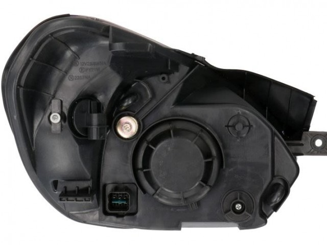 Hyundai Accent 2006.01.01-2010.06.30 utángyártott új bal első fényszóró H4 (motoros) TYC