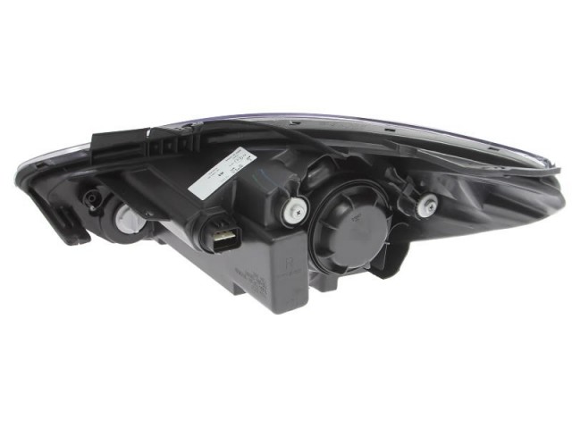 Hyundai I 10 2010.11.01-2013.10.31 utángyártott új jobb első fényszóró H4 fekete h. (motorral) TYC