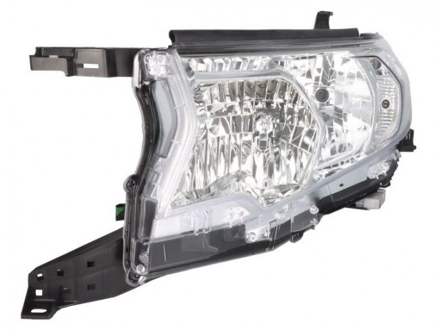 Toyota LAND CRUISER PRADO (_J15_) 2017- utángyártott új bal első fényszóró H11/HB3 (motoros) DEPO