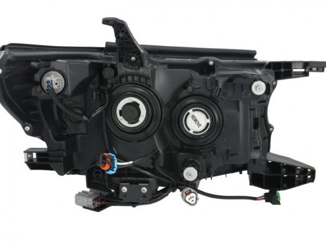 Toyota LAND CRUISER PRADO (_J15_) 2017- utángyártott új bal első fényszóró H11/HB3+LED (motoros) DEPO