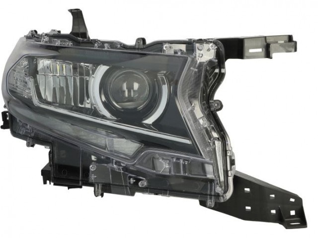 Toyota LAND CRUISER PRADO (_J15_) 2017- utángyártott új jobb első fényszóró LED/WY21W (motorral) DEPO
