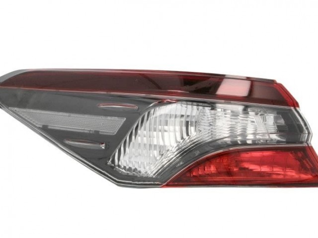 Toyota Camry 2017- utángyártott új bal hátsó külső lámpa LED/WY21W DEPO