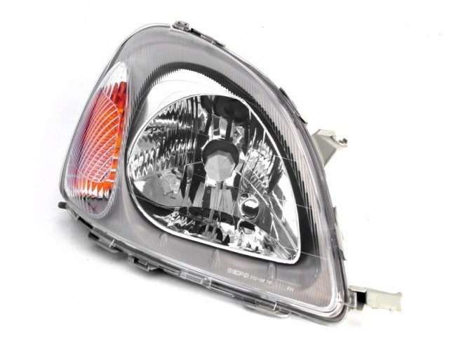 Toyota Yaris 1999-2003 utángyártott új jobb első fényszóró H4 Valeo tip. (belülr.áll.) DEPO