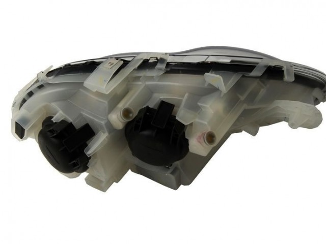 Smart Fortwo 1997-2007 utángyártott új bal első fényszóró H7/H1 03-tól (motorral) DEPO