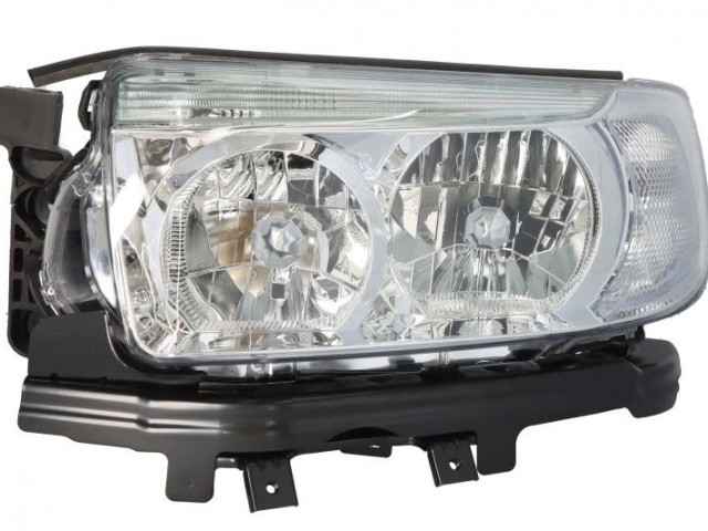 Subaru Forester 2002-2008 utángyártott új bal első fényszóró H1/HB3 2006-tól (motorral) DEPO