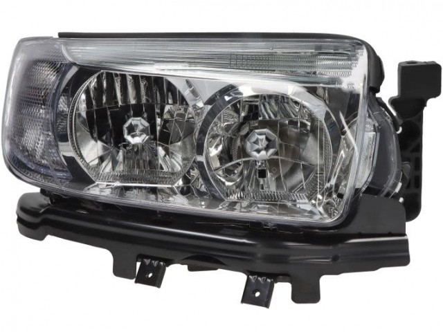 Subaru Forester 2002-2008 utángyártott új jobb első fényszóró H1/HB3 2006-tól (motorral) DEPO