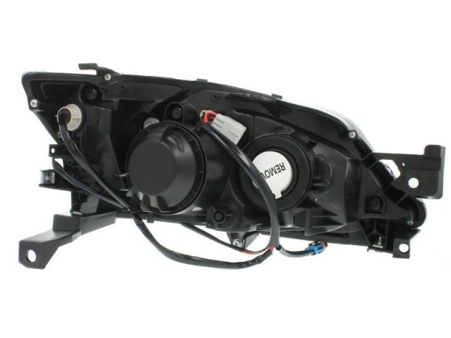 Subaru Impreza 2007-2012 utángyártott új bal első fényszóró H7/HB3 króm házas 2011-ig (motoros) DEPO