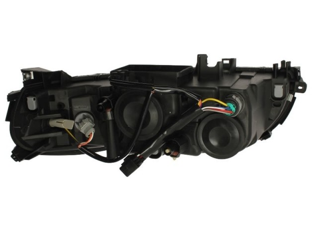 Volvo S60, V70, XC70 utángyártott új jobb első fényszóró H7/H9 szürke házas 05-től (motoros) DEPO