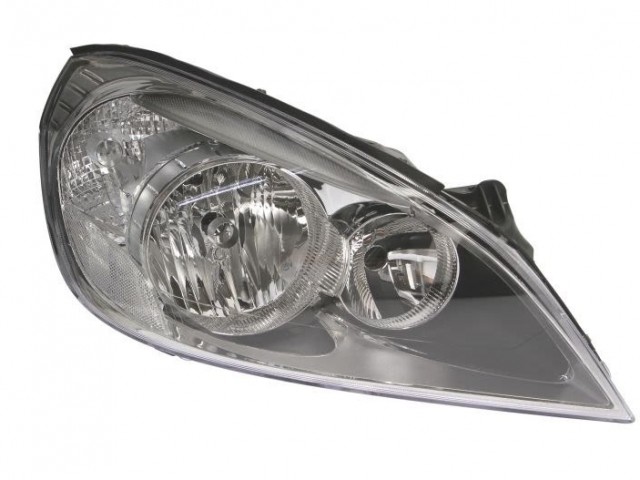Volvo S60, V60 utángyártott új jobb első fényszóró H7/H9 LED-es (motorral) DEPO