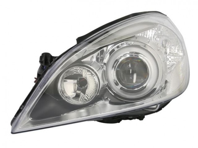 Volvo S60, V60 utángyártott új bal első fényszóró XENON D3S/H9+LED-es (motorral) DEPO