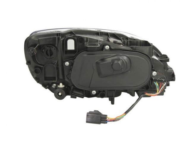 Volvo S60, V60 utángyártott új bal első fényszóró H7/H9 LED-es (motorral) DEPO