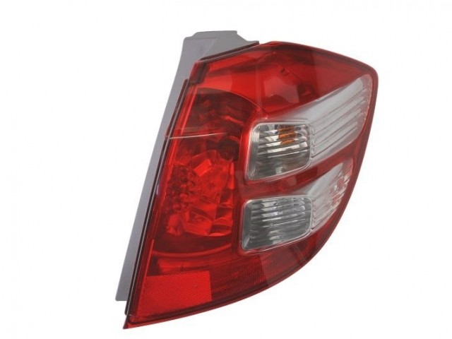 Honda Jazz 2008-2011 utángyártott új jobb hátsó lámpa szürke/piros DEPO