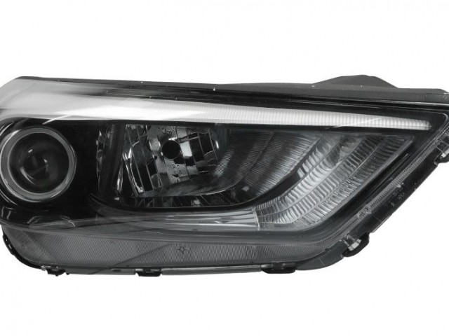 Hyundai Tucson  2015.01.01-2018.06.30 utángyártott új jobb első fényszóró 3H7+LED (motorral)* TYC