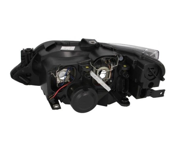 Seat Ibiza 5P 2012.03.24-2015.03.02 utángyártott új jobb első fényszóró 2H7 króm házas (motoros) TYC
