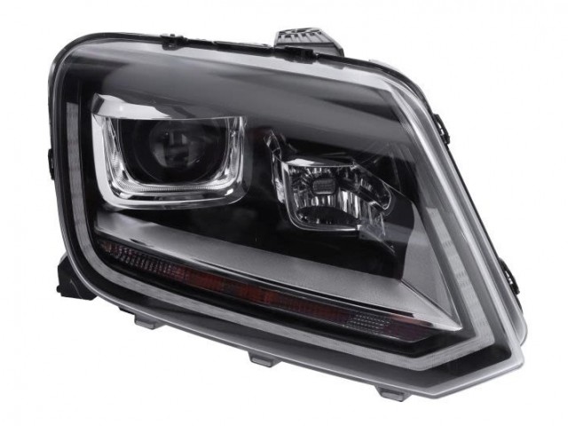 Volkswagen Amarok  2010.01.01- utángyártott új jobb első fényszóró D8S/H21W/LED 13- (motorral) TYC