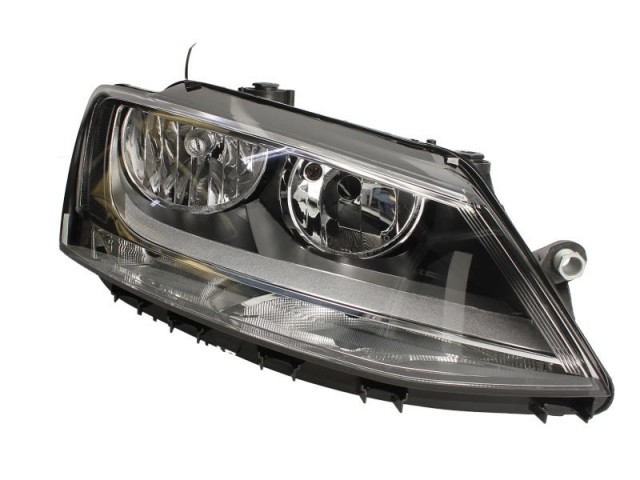 Volkswagen Jetta 2011.01.01-2014.08.01 utángyártott új jobb első fényszóró 2H7 (motorral) TYC