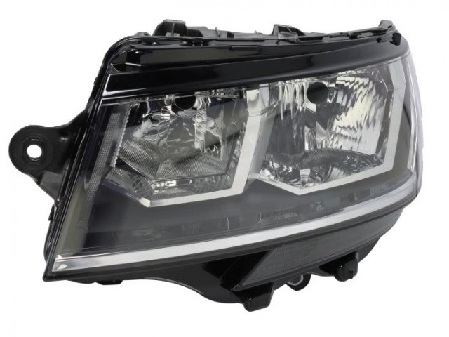 Volkswagen Transporter T6 2019.11.02 utángyártott új bal első fényszóró H7/H15 (motorral) TYC