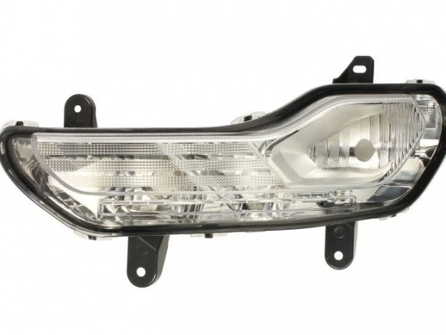 Ford Kuga II. 2013-2016 utángyártott új bal első ködlámpa H10/PY21W ir.jelző, Xenon fsz-hoz DEPO