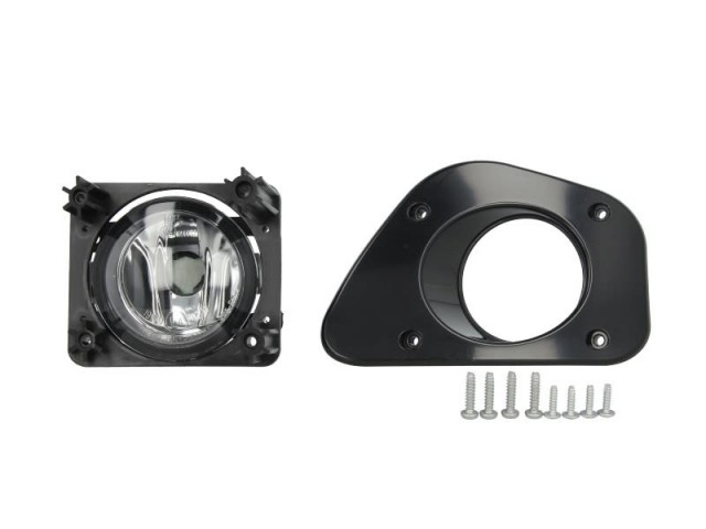 Toyota Aygo 2005-2012 utángyártott új jobb első ködlámpa H11 kerettel DEPO