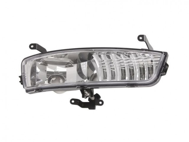 Hyundai Accent 2006-2010 utángyártott új jobb első ködlámpa H27W/2 DEPO