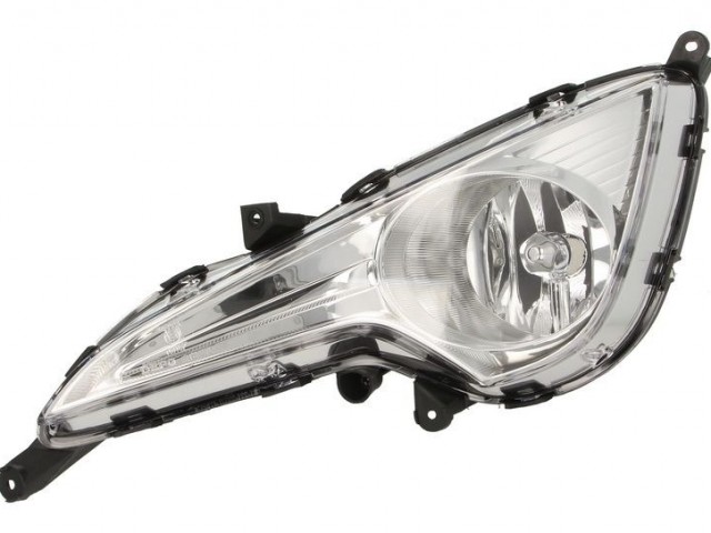 Hyundai I40 2010-2014 utángyártott új bal első ködlámpa H8 DEPO
