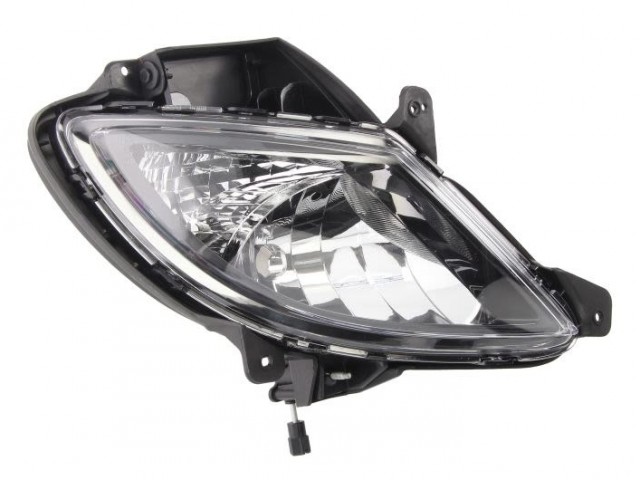 Hyundai IX20 2010-2019 utángyártott új jobb első ködlámpa H27W/2 (nappali fénnyel) DEPO