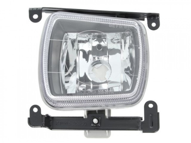 Kia Rio 2005-2011 utángyártott új bal első ködlámpa H27W/2 (06-ig) DEPO
