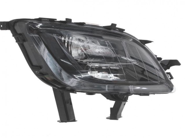 Opel Astra J 2009-2012 utángyártott új jobb első ködlámpa H10 fekete házas, ir.jelzős DEPO