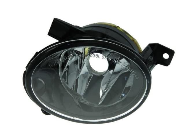 Seat Alhambra, VW Caddy III., Eos, Golf VI., Golf Plus, Jetta, Tiguan, Touareg, Touran utángyártott új bal első ködlámpa HB4 (stat. kanyarköv.) DEPO