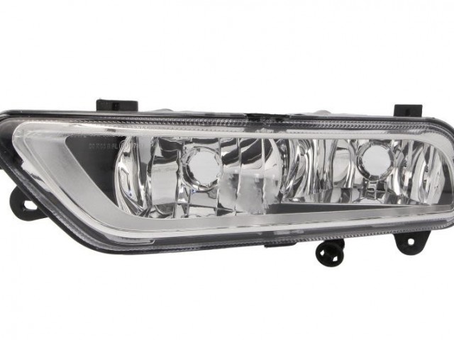 Volkswagen Passat B7 2010-2014 utángyártott új bal első ködlámpa H8 nappalifény, stat.kanyark. DEPO